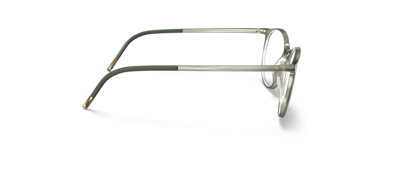 Silhouette SPX Illusion Brillestel (Form: Firkantet - Farve: Grøn)