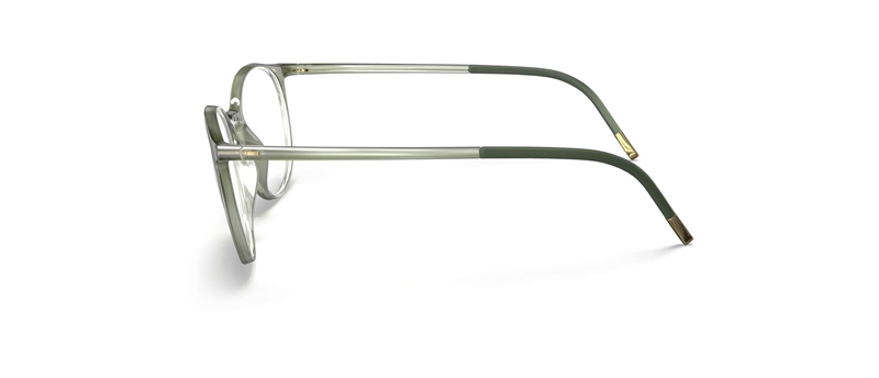 Silhouette SPX Illusion Brillestel (Form: Firkantet - Farve: Grøn)