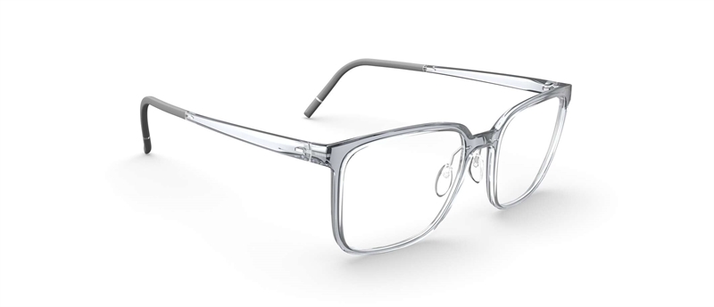 Silhouette Clear Sky Brillestel (Form: Firkantet - Farve: Grå)