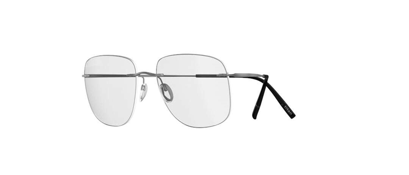 Silhouette Titan Minimal Art Brillestel (Form: Firkantet - Farve: Metal)