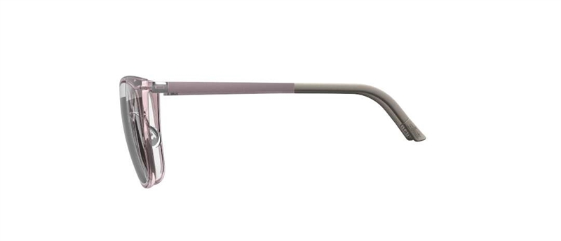 Silhouette Infinity View Brillestel (Form: Firkantet - Farve: Pink)