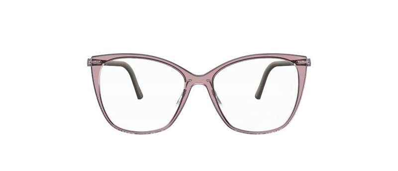 Silhouette Infinity View Brillestel (Form: Firkantet - Farve: Pink)
