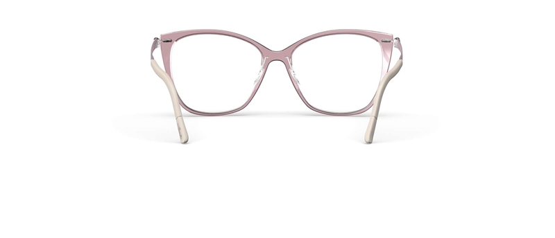 Silhouette Infinity View Brillestel (Form: Firkantet - Farve: Pink)