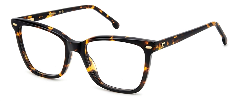 CARRERA 3049 Brillestel (Form: Firkantet - Farve: Havana)