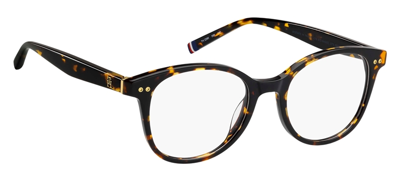 TOMMY HILFIGER TH 2290 Brillestel (Form: Rund - Farve: Havana)