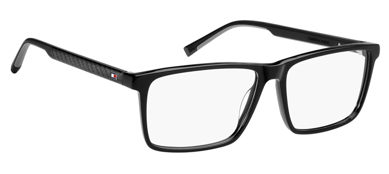 TOMMY HILFIGER TH 2198 Brillestel (Form: Firkantet - Farve: Sort)