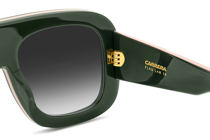 CARRERA FLAGLAB18 Solbrille (Form: Firkantet - Farve: Grøn)