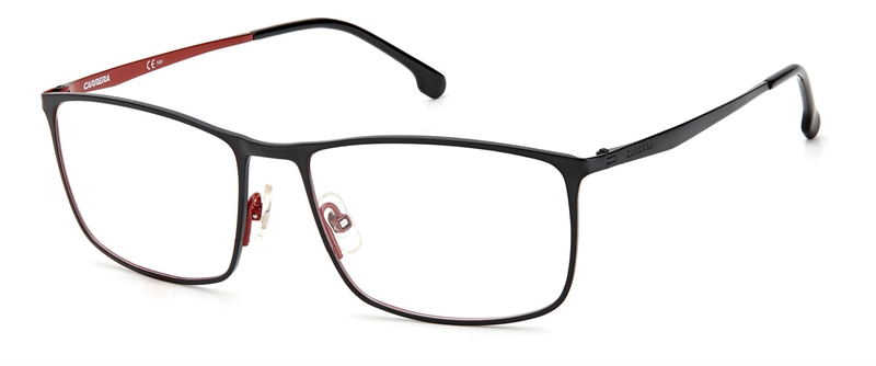 CARRERA 8857 Brillestel (Form: Firkantet - Farve: Sort)