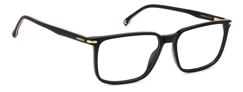 CARRERA 326 Brillestel (Form: Firkantet - Farve: Sort)