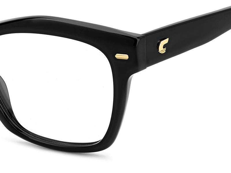 CARRERA 3052 Brillestel (Form: Firkantet - Farve: Sort)