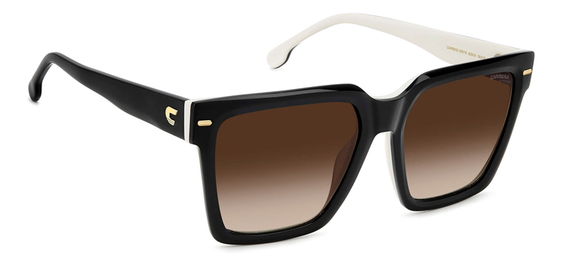 CARRERA 3067/S Solbrille (Form: Firkantet - Farve: Sort)