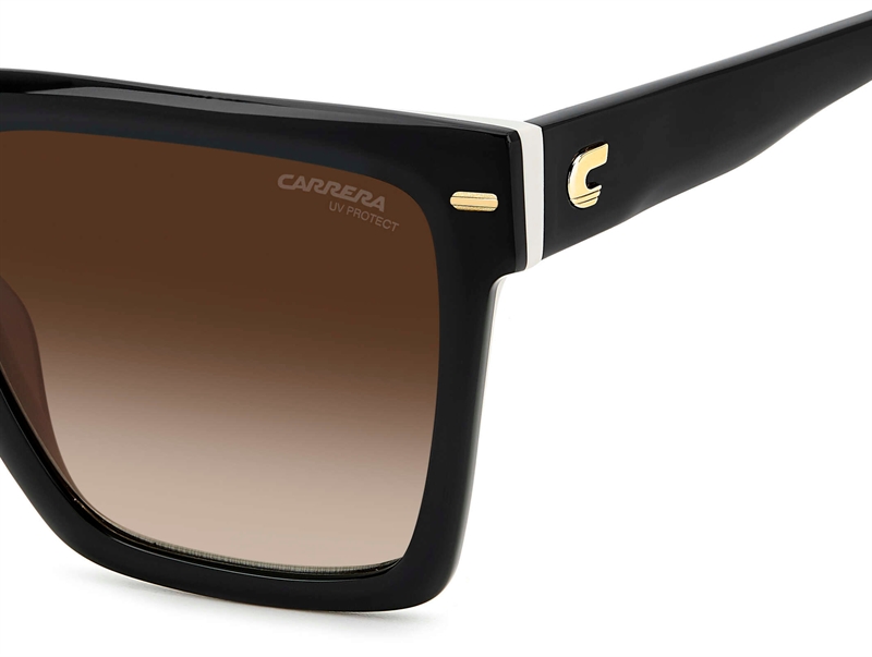 CARRERA 3067/S Solbrille (Form: Firkantet - Farve: Sort)