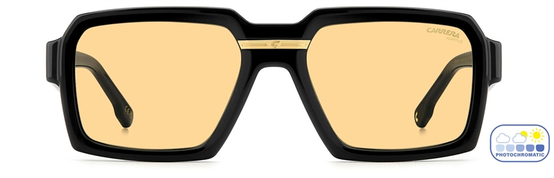 CARRERA VICTORY C 15/S Solbrille (Form: Firkantet - Farve: Sort)