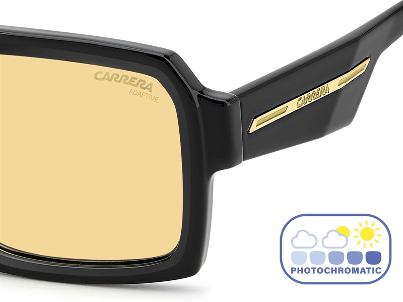 CARRERA VICTORY C 15/S Solbrille (Form: Firkantet - Farve: Sort)