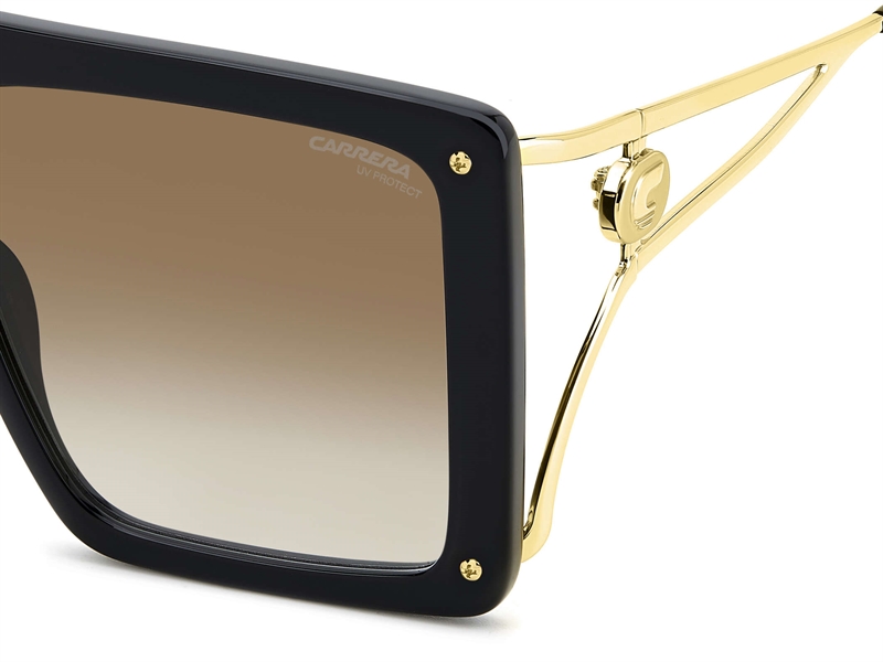 CARRERA CA UNICA/SE Solbrille (Form: Andet - Farve: Sort)