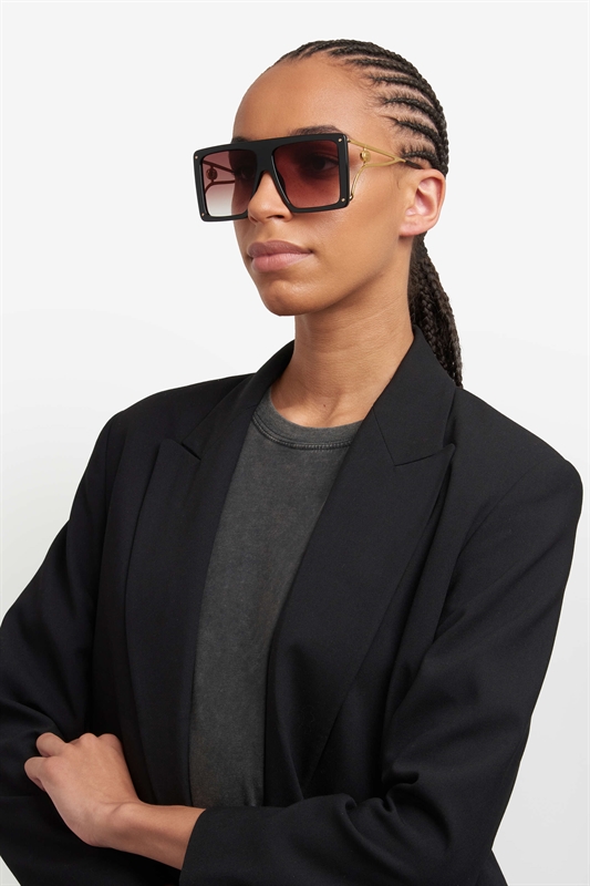 CARRERA CA UNICA/SE Solbrille (Form: Andet - Farve: Sort)