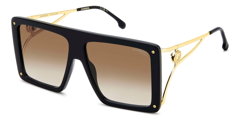 CARRERA CA UNICA/SE Solbrille (Form: Andet - Farve: Sort)