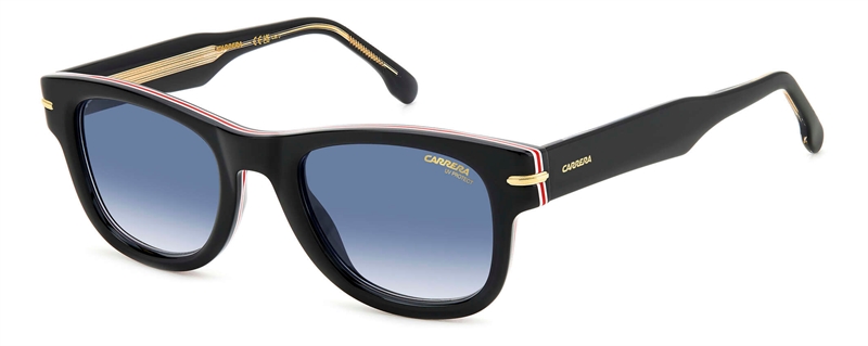 CARRERA 330/S Solbrille (Form: Firkantet - Farve: Sort)