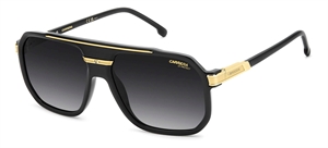 CARRERA 1077/S Solbrille (Form: Firkantet - Farve: Sort)