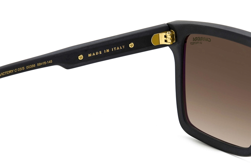 CARRERA VICTORY C 03/S Solbrille (Form: Firkantet - Farve: Sort)