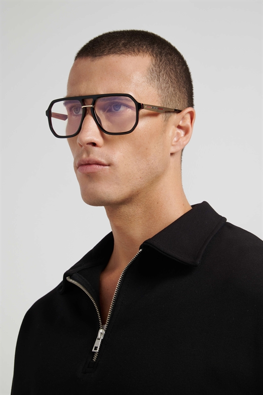 CARRERA VICTORY C 23 Brillestel (Form: Pilot - Farve: Sort)