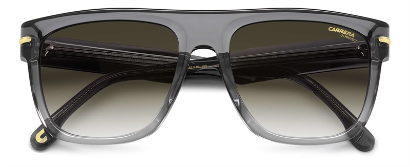 CARRERA 340/S Solbrille (Form: Andet - Farve: Grå)