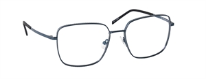 nine eyewear 2357 Brillestel (Form: Firkantet - Farve: Blå)