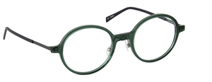 nine eyewear 2710 Brillestel (Form: Rund - Farve: Grøn)