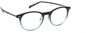 nine eyewear 2728 Brillestel (Form: Panto - Farve: Blå)