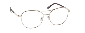 nine eyewear 2355 Brillestel (Form: Panto - Farve: Guld)