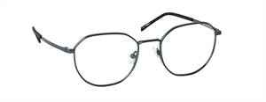 nine eyewear 2353 Brillestel (Form: Panto - Farve: Blå)