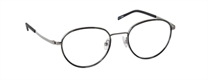 nine eyewear 2913 Brillestel (Form: Panto - Farve: Sølv)