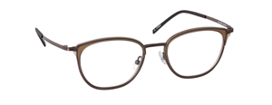 nine eyewear 2936 Brillestel (Form: Panto - Farve: Brun)