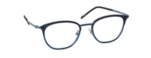 nine eyewear 2936 Brillestel (Form: Panto - Farve: Blå)