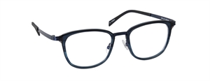 nine eyewear 2938 Brillestel (Form: Firkantet - Farve: Blå)