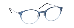 nine eyewear 2800 Brillestel (Form: Panto - Farve: Blå)