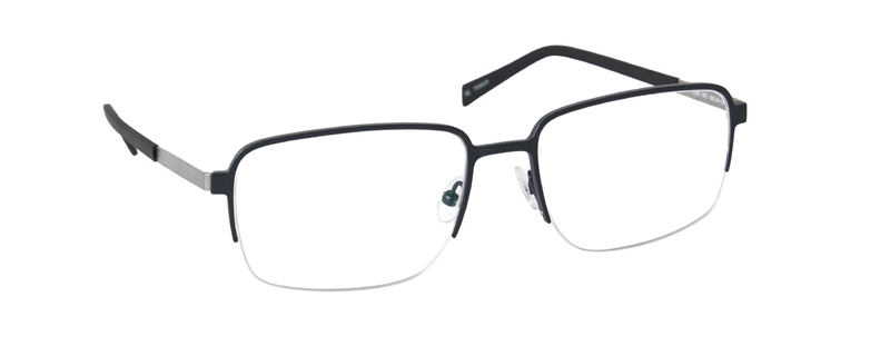 nine eyewear 2578 Brillestel (Form: Firkantet - Farve: Sort)