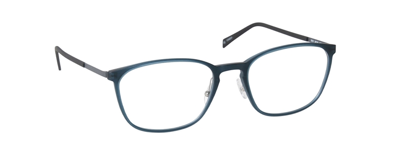nine eyewear 2819 Brillestel (Form: Firkantet - Farve: Blå)