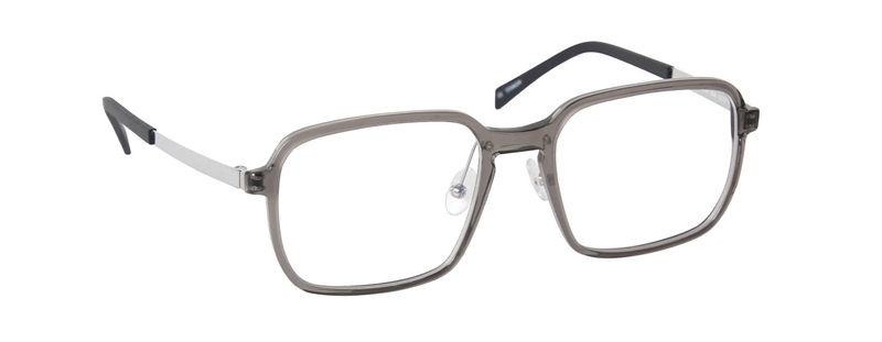 nine eyewear 2756 Brillestel (Form: Firkantet - Farve: Brun)