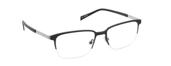 nine eyewear 2559 Brillestel (Form: Firkantet - Farve: Grå)