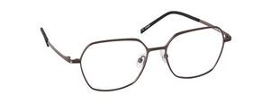 nine eyewear 2972 Brillestel (Form: Firkantet - Farve: Rød)