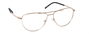 nine eyewear 2364 Brillestel (Form: Pilot - Farve: Guld)