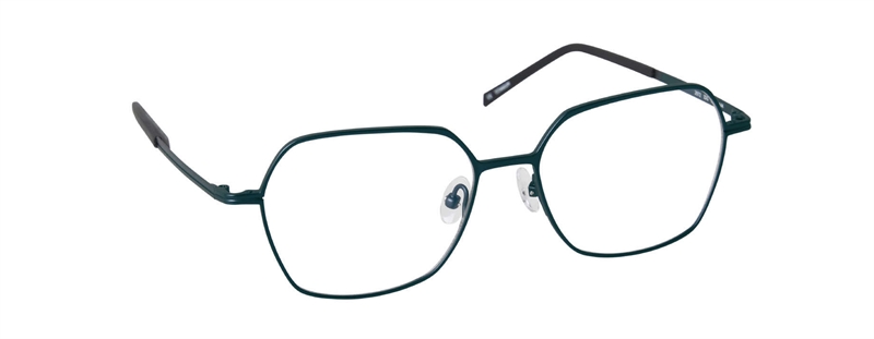 nine eyewear 2972 Brillestel (Form: Firkantet - Farve: Blå)