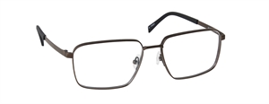 nine eyewear 2367 Brillestel (Form: Firkantet - Farve: Brun)