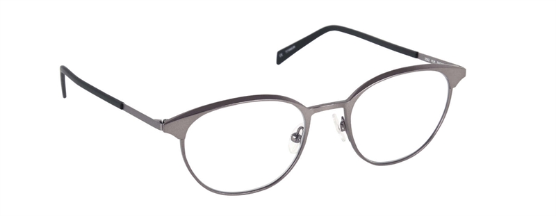 nine eyewear 2562 Brillestel (Form: Panto - Farve: Rød)