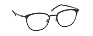 nine eyewear 2936 Brillestel (Form: Panto - Farve: Sort)
