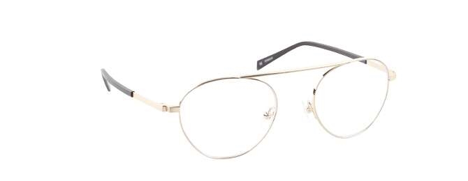nine eyewear 2330 Brillestel (Form: Panto - Farve: Guld)