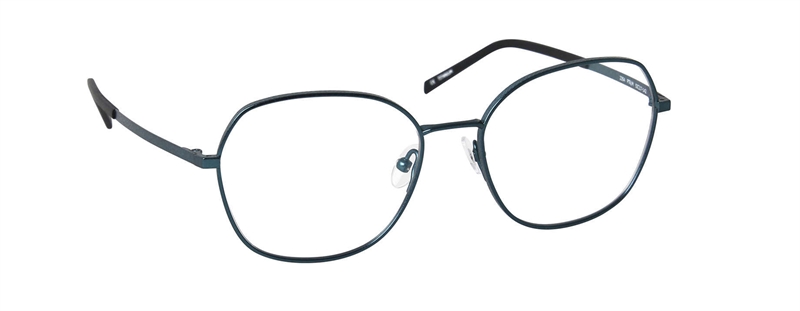 nine eyewear 2354 Brillestel (Form: Panto - Farve: Blå)