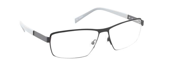 nine eyewear 2239 Brillestel (Form: Firkantet - Farve: Sort)