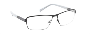 nine eyewear 2239 Brillestel (Form: Firkantet - Farve: Sort)